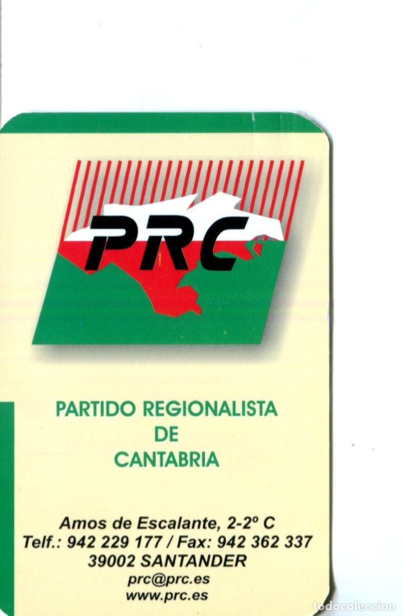 Coleccionismo calendarios: CALENDARIO POL&Iacute;TICO A&ntilde;o 2006 - PRC - PARTIDO REGIONALISTA DE CANTABRIA