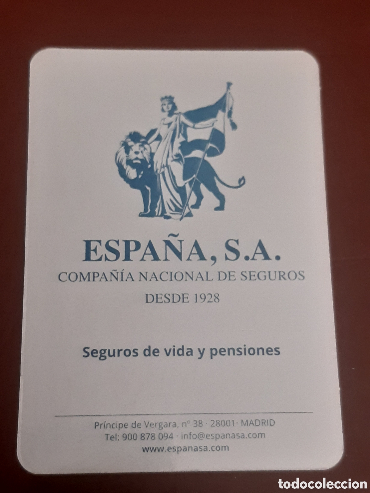 Coleccionismo calendarios: Calendario Seguros Espa&ntilde;a 2023