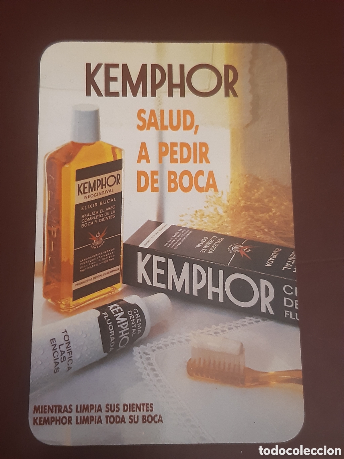 Coleccionismo calendarios: Calendario Kemphor 1988