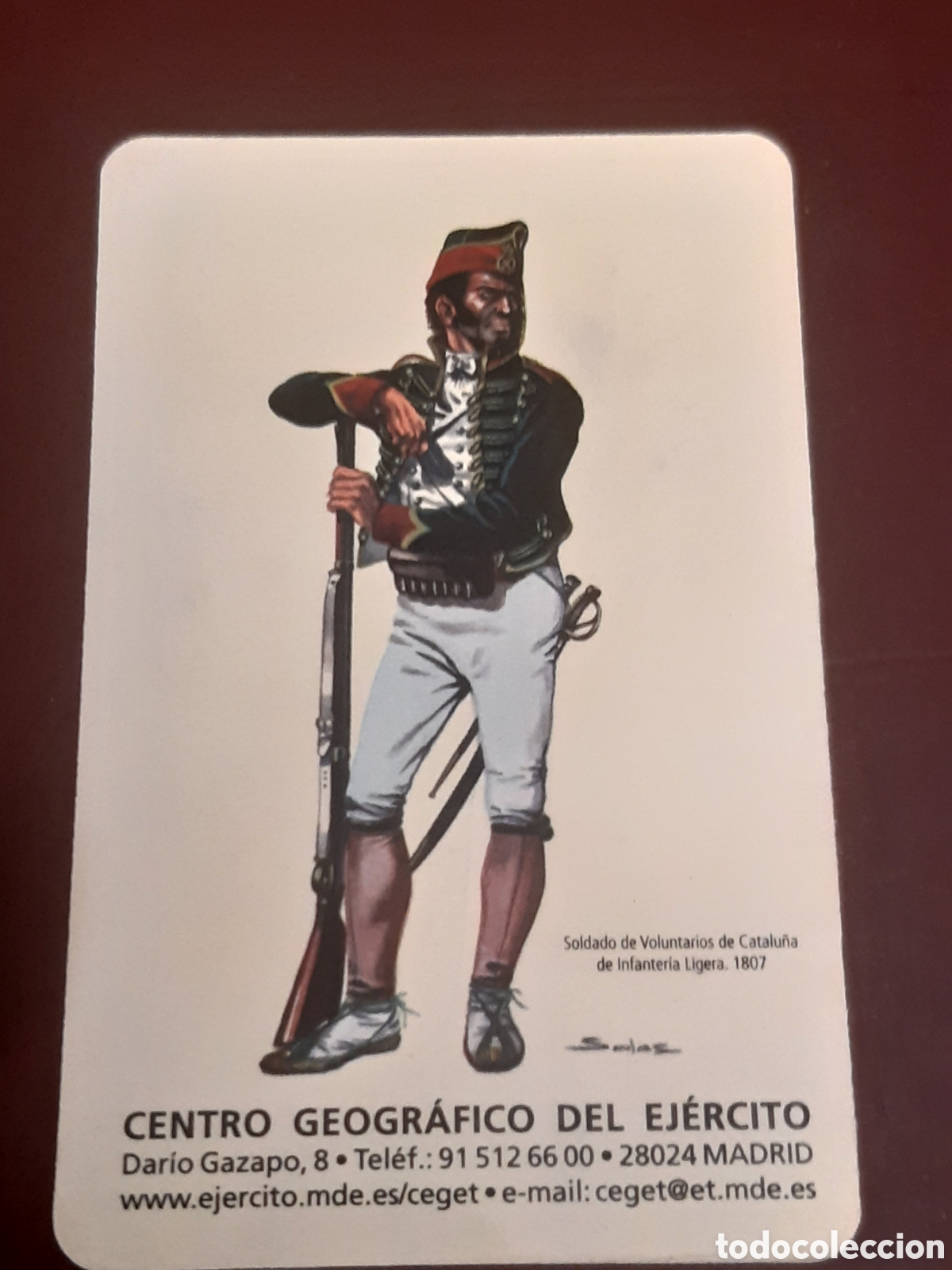 Coleccionismo calendarios: Calendario Ej&eacute;rcito 2020