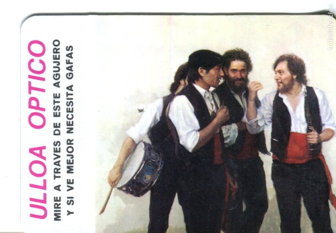 Coleccionismo calendarios: CALENDARIO DE BOLSILLO. ULLOA OPTICO A&Ntilde;O 1985