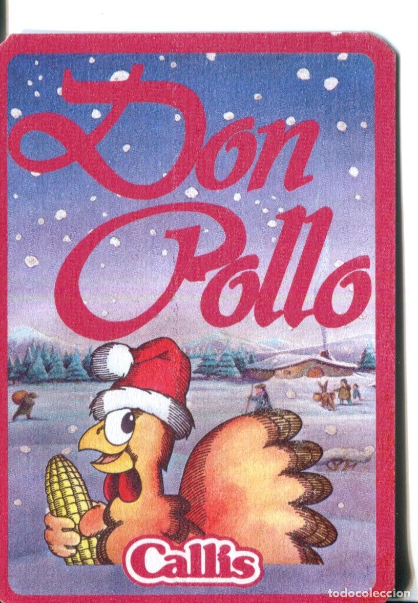 Coleccionismo calendarios: CALENDARIO 1987 DON POLLO CALLIS primer fabricante espa&ntilde;ol de croquetas, canelones y pollos precocin