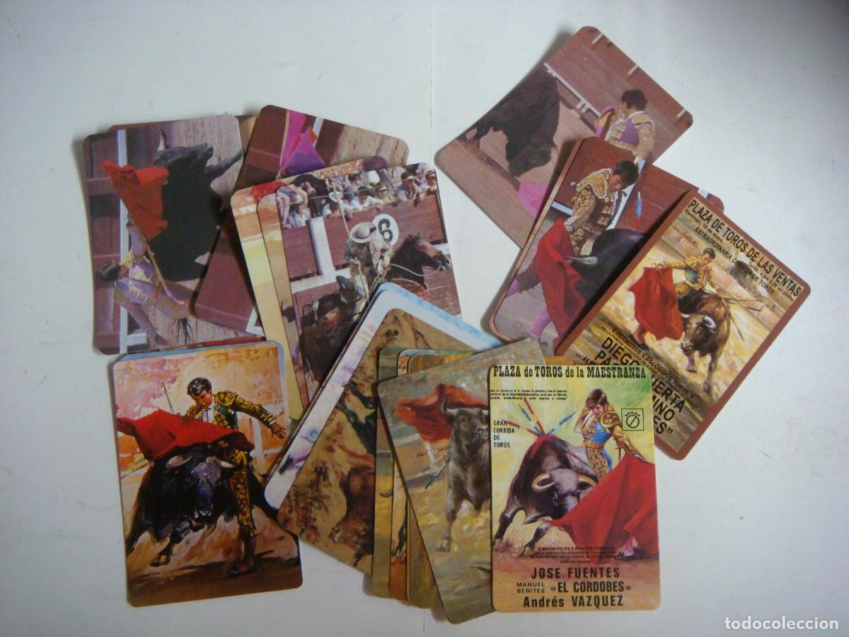 Coleccionismo calendarios: CALENDARIO DE BOLSILLO LOTE DE 25 CALENDARIOS TEMA TOROS -N&ordm;-81
