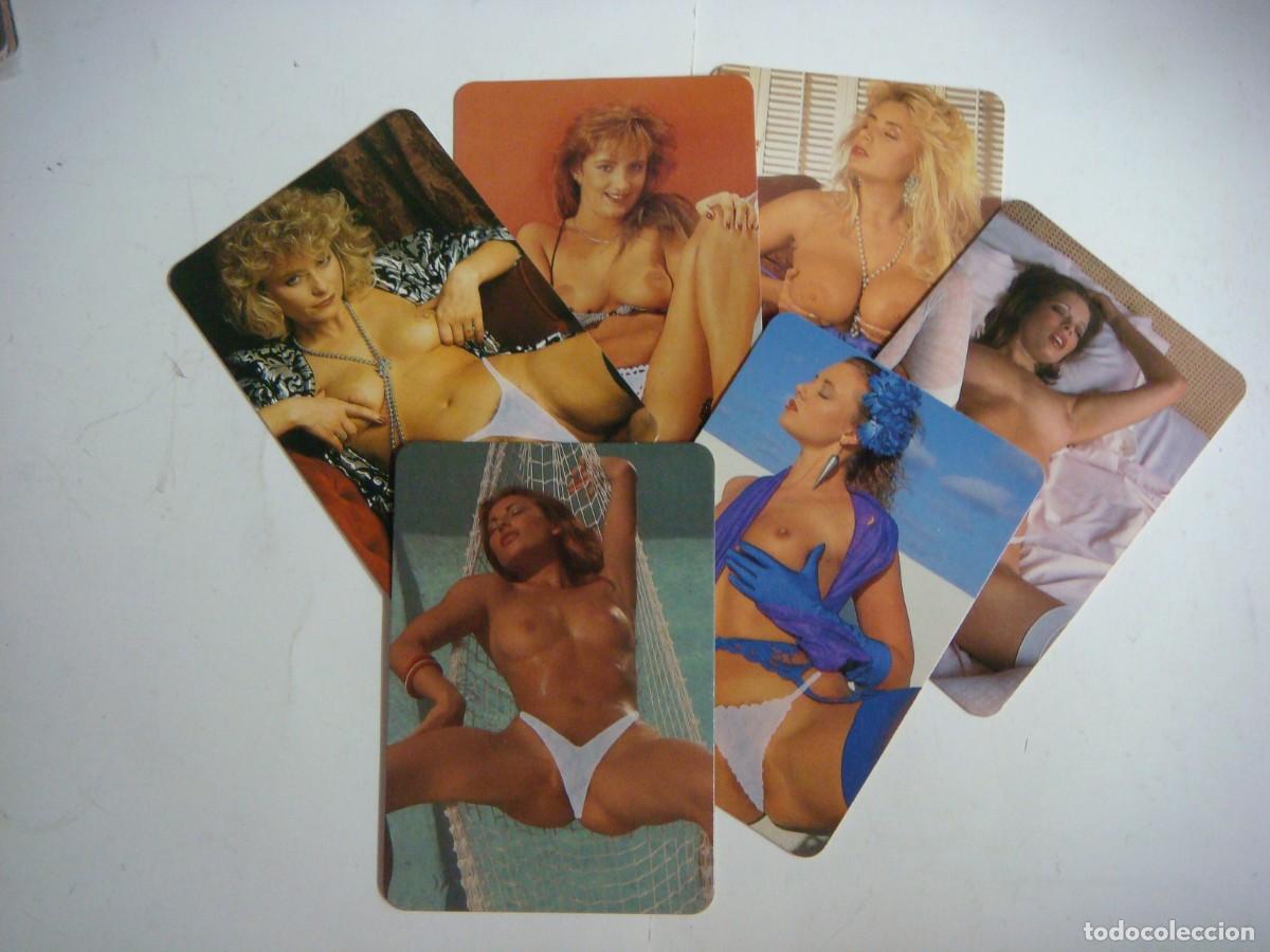 Coleccionismo calendarios: CALENDARIO DE BOLSILLO LOTE DE 6 CALENDARIOS TEMA CHICAS -N&ordm;-95