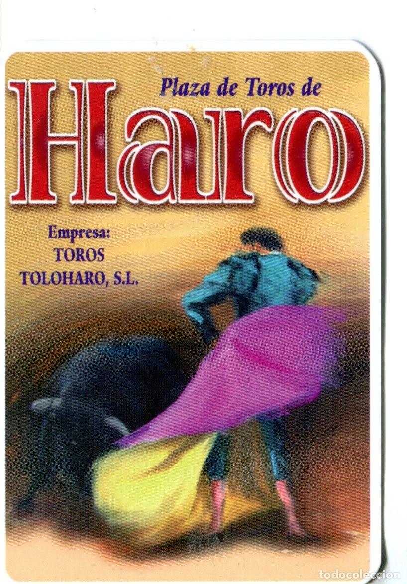Coleccionismo calendarios: CALENDARIO TAURINO A&Ntilde;O 2009 (PLAZA TOROS DE HARO) TOROS