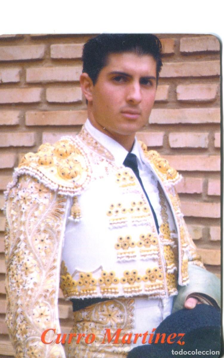 Coleccionismo calendarios: CALENDARIO A&Ntilde;O 2002 TORERO CURRO MARTINEZ TOROS TAURINO TAUROMAQUIA