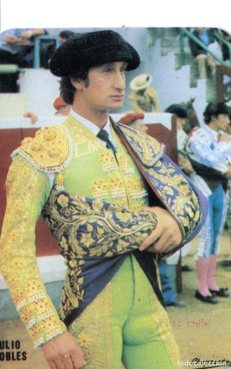 Coleccionismo calendarios: CALENDARIO PORTUGUES A&Ntilde;O 1989 - JULIO ROBLES. TORERO. TOROS