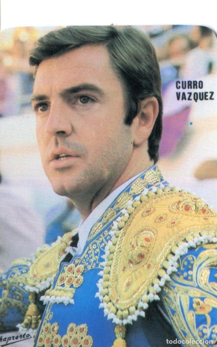 Coleccionismo calendarios: CALENDARIO PORTUGUES A&Ntilde;O 1989 - CURRO VAZQUEZ. TORERO. TOROS