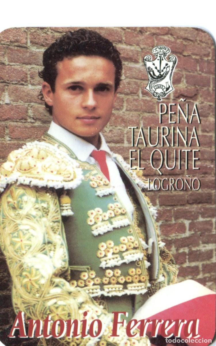 Coleccionismo calendarios: CALENDARIO A&Ntilde;O 1998 TORERO ANTONIO FERRERA PE&Ntilde;A EL QUITE TOROS TAURINO TAUROMAQUIA