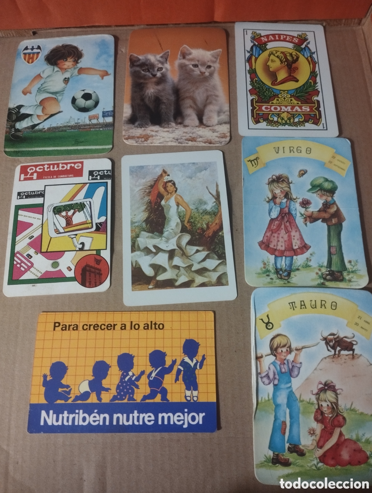Coleccionismo calendarios: Lote de 8 calendarios de 1983 ENV&Iacute;O CERTIFICADO GRATIS