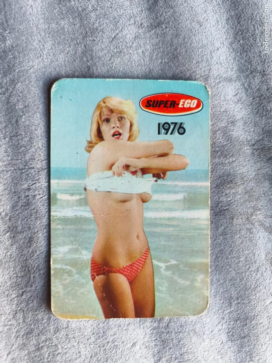 Coleccionismo calendarios: CALENDARIO 1976 CHICA - SUPER EGO - ELECTROCICLOS, SA