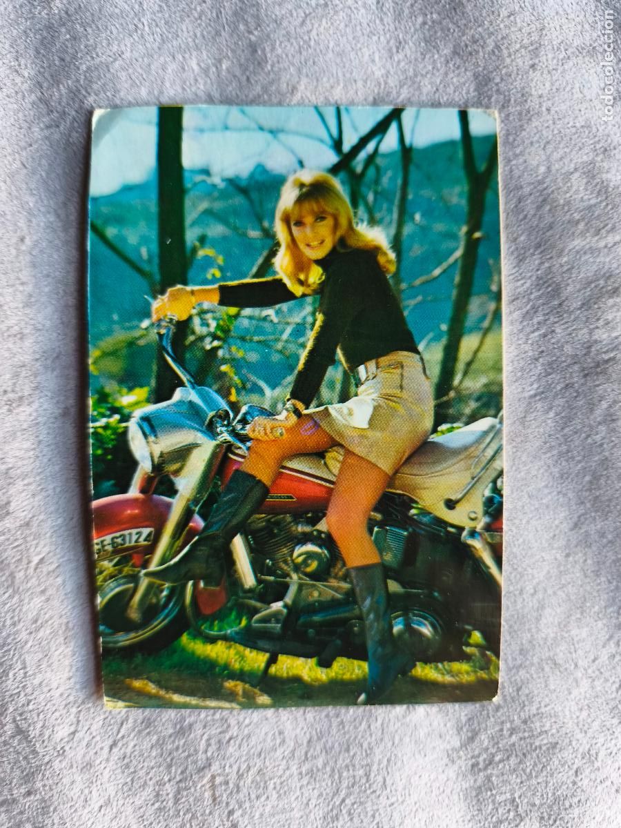 Coleccionismo calendarios: CALENDARIO 1970 CHICA EN MOTO - SERIE 31
