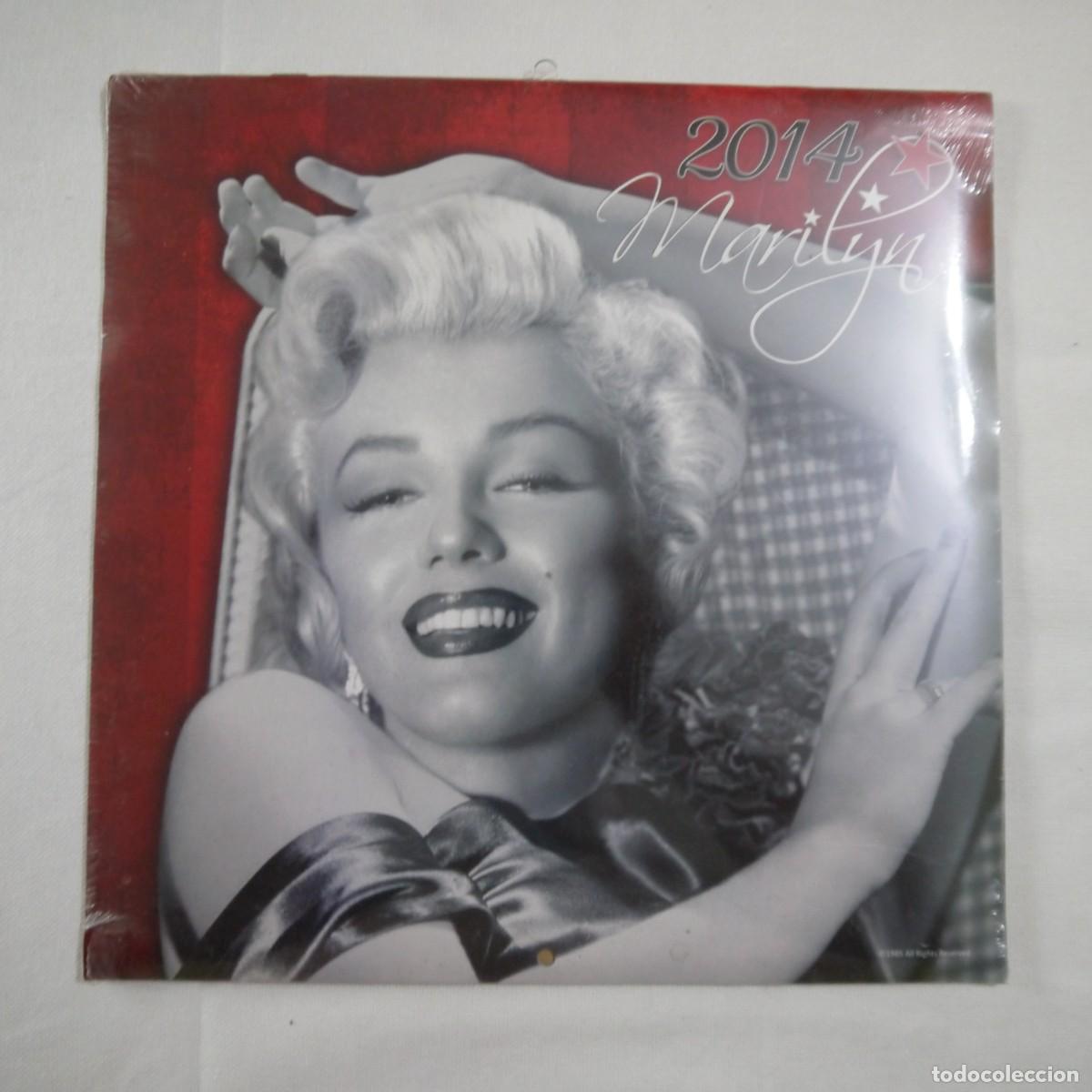 Coleccionismo calendarios: MARILYN MONROE. CALENDARIO DE PARED A&Ntilde;O 2014 DE 30X60 - NUEVO Y PRECINTADO