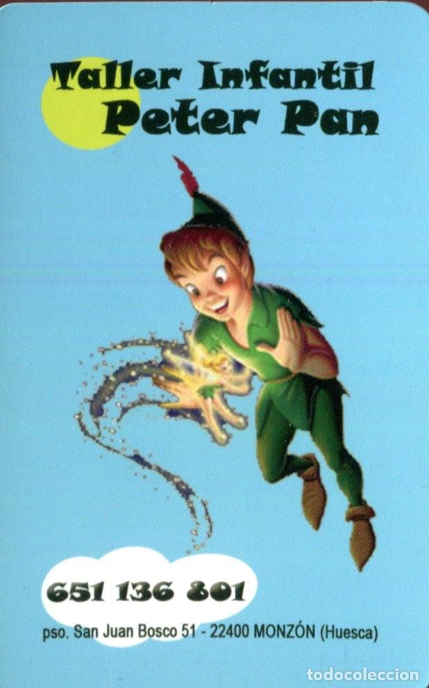 Coleccionismo calendarios: CALENDARIO BOLSILLO CINE INFANTIL 2008 (PETER PAN. PUBLICITARIO MONZON) NUEVO