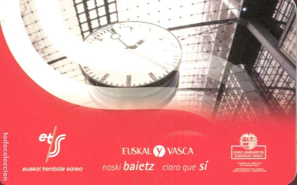 Collezionismo Calendari: CALENDARIO DE BOLSILLO A&Ntilde;O 2011 TEM&Aacute;TICA TRENES - EUSKAL TRENBIDE SAREA - GOBIERNO VASCO