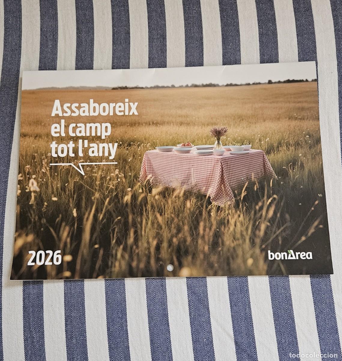 Coleccionismo calendarios: Calendario Nuevo De Pared Publicidad BonArea Assaboreix El Camp Tot El Any De 2026.