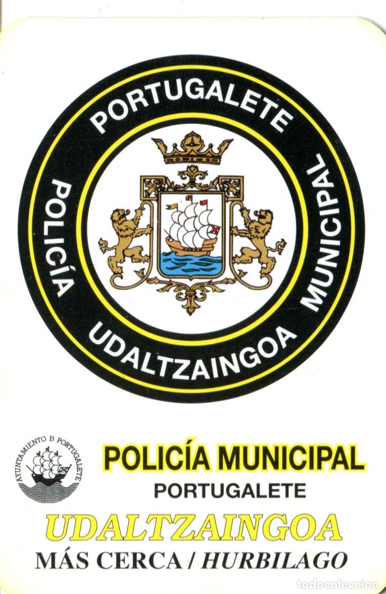Coleccionismo calendarios: CALENDARIO BOLSILLO POLICIAL - MILITAR 2005 (POLICIA MUNICIPAL PORTUGALETE)