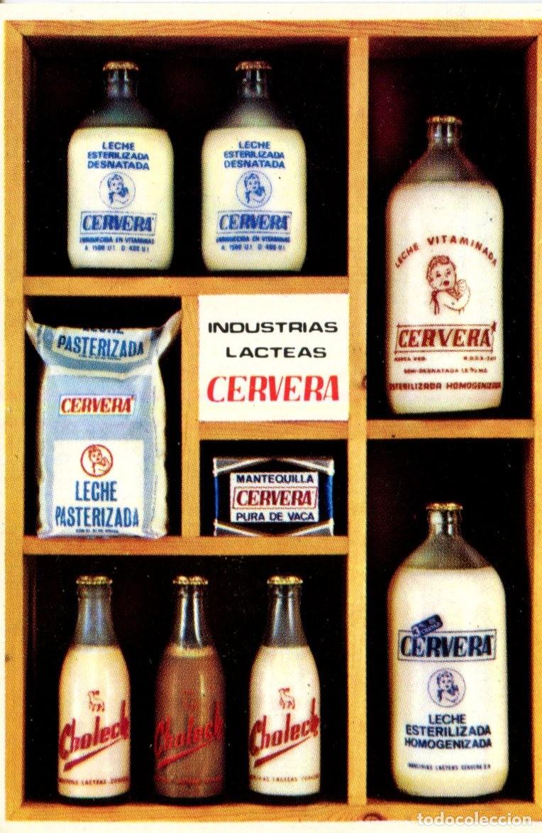 Colecionismo Calend&aacute;rios: CALENDARIO PUBLICITARIO A&Ntilde;O 1971 - INDUSTRIAS LACTEAS CERVERA LECHE BEBIDAS