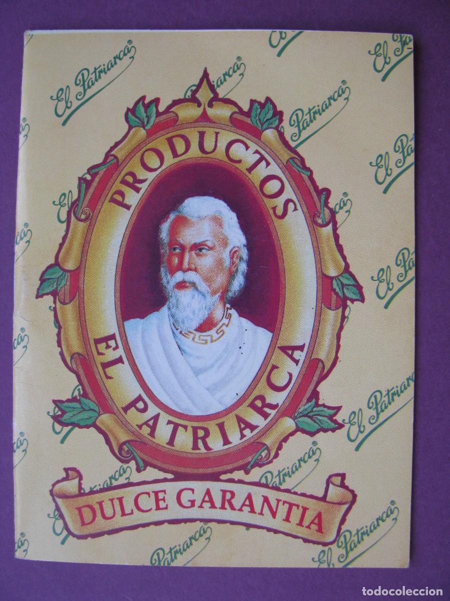 Coleccionismo calendarios: CALENDARIO PRODUCTOS EL PATRIARCA,TEMPORADA DE FUTBOL. 1999 2000