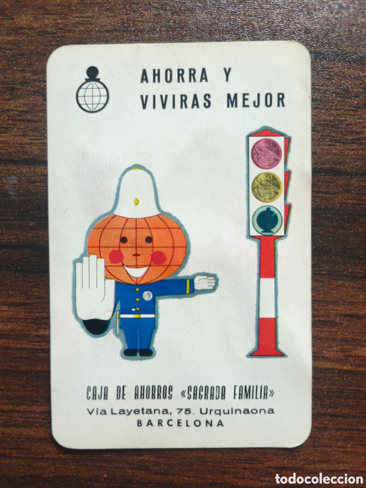 Coleccionismo calendarios: Calendario caja ahorros sagrada familia 1967