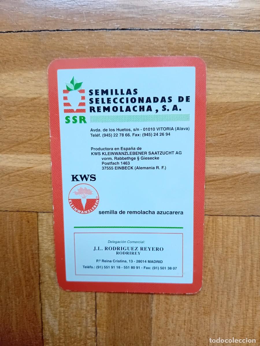 Colecionismo Calend&aacute;rios: CALENDARIO FOURNIER SEMILLAS SELECCIONADAS DE REMOLACHA A&Ntilde;O 1994 VER FOTOS 1994