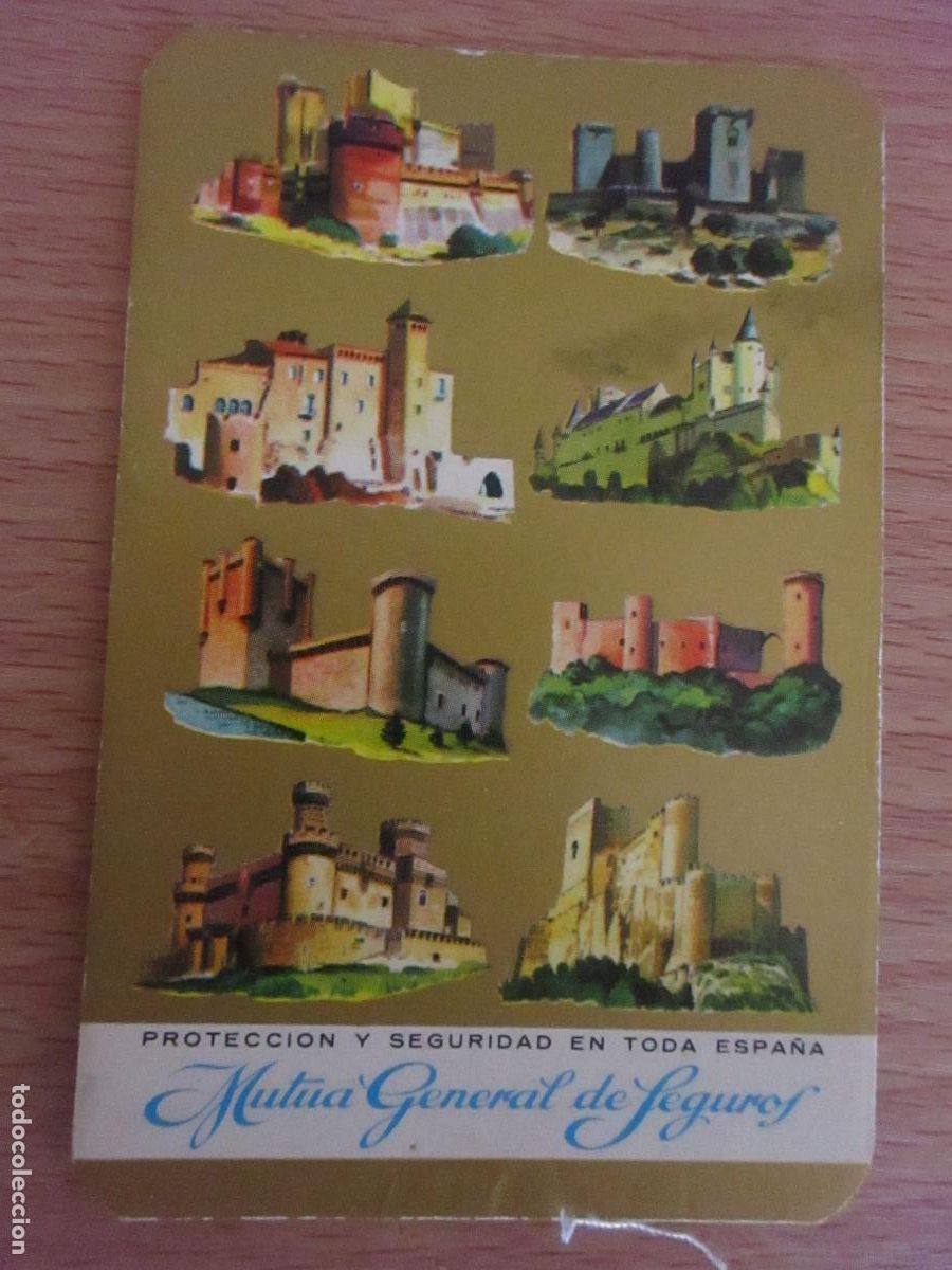 Coleccionismo calendarios: CALENDARIO DE BOLSILLO DE: MUTUA GENERAL DE SEGUROS-1969