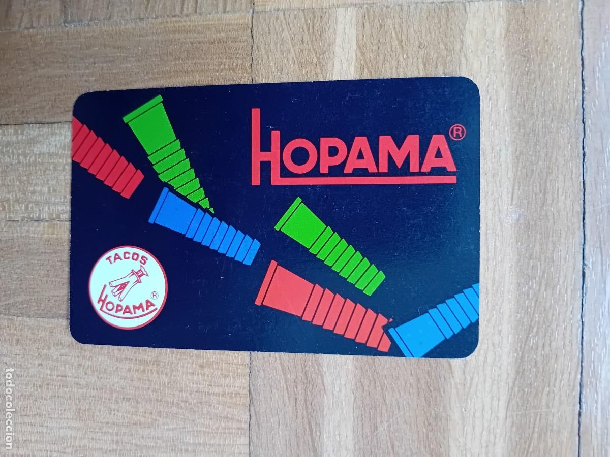 Colecionismo Calend&aacute;rios: CALENDARIO FOURNIER TACOS HOPAMA A&Ntilde;O 1991 VER FOTOS NUEVO