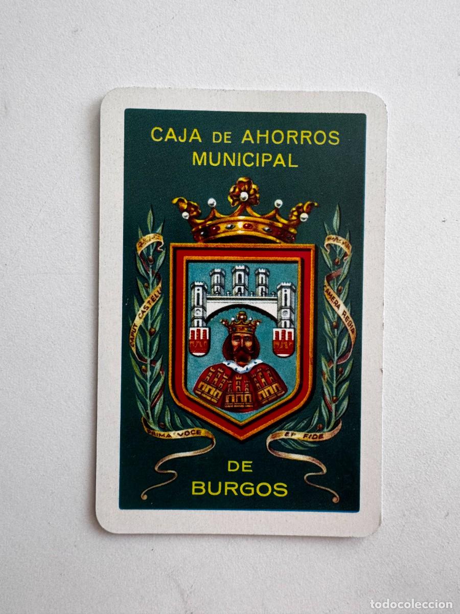Sammeln von Kalendern: CALENDARIO DE BOLSILLO FOURNIER - 1963 CAJA DE AHORROS MUNICIPAL DE BURGOS ESCUDO CIUDAD