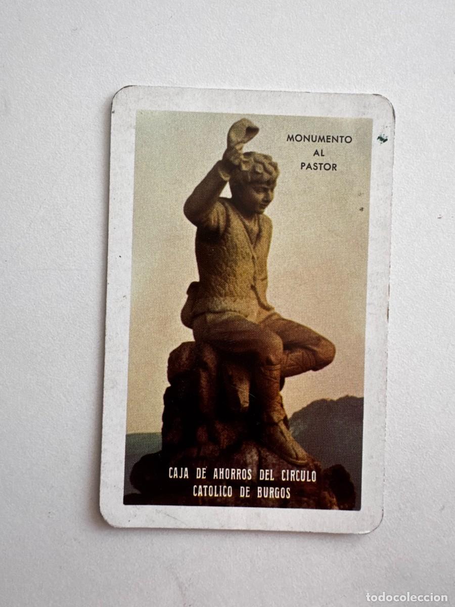 Sammeln von Kalendern: CALENDARIO DE BOLSILLO FOURNIER - 1965 CAJA AHORROS DEL CIRCULO CATOLICO BURGOS MONUMENTO AL PASTOR
