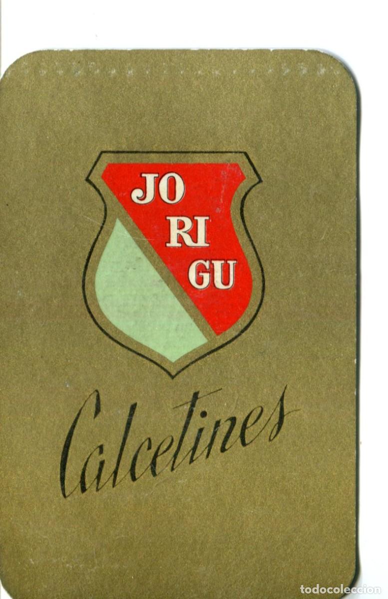 Coleccionismo calendarios: CALENDARIO A&Ntilde;O 1961 CALCETINES JORIGU TIPO FOURNIER