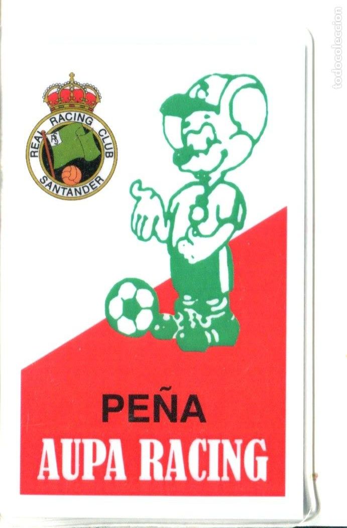 Sammeln von Kalendern: CALENDARIO FUTBOL 2010 - PE&Ntilde;A AUPA RACING. RACING SANTANDER