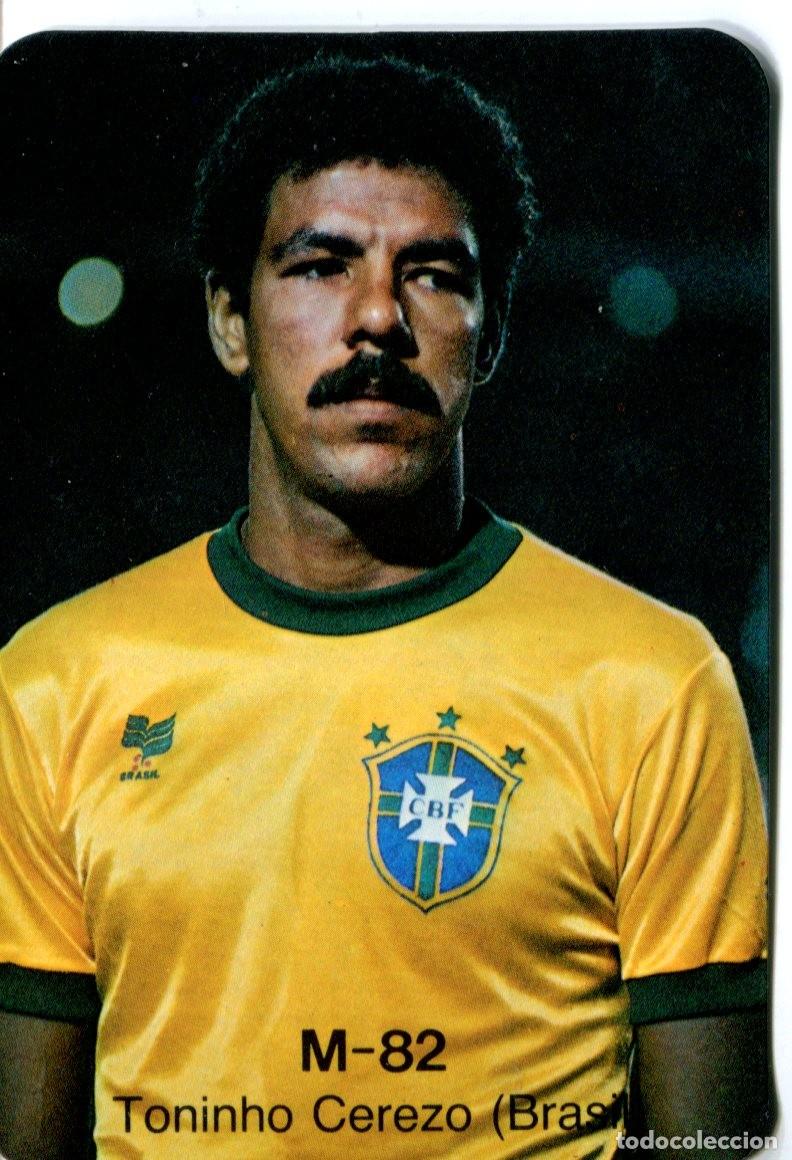 Coleccionismo calendarios: CALENDARIO FUTBOL A&Ntilde;O 1983 MUNDIAL 82 TONINHO CEREZO (Brasil)