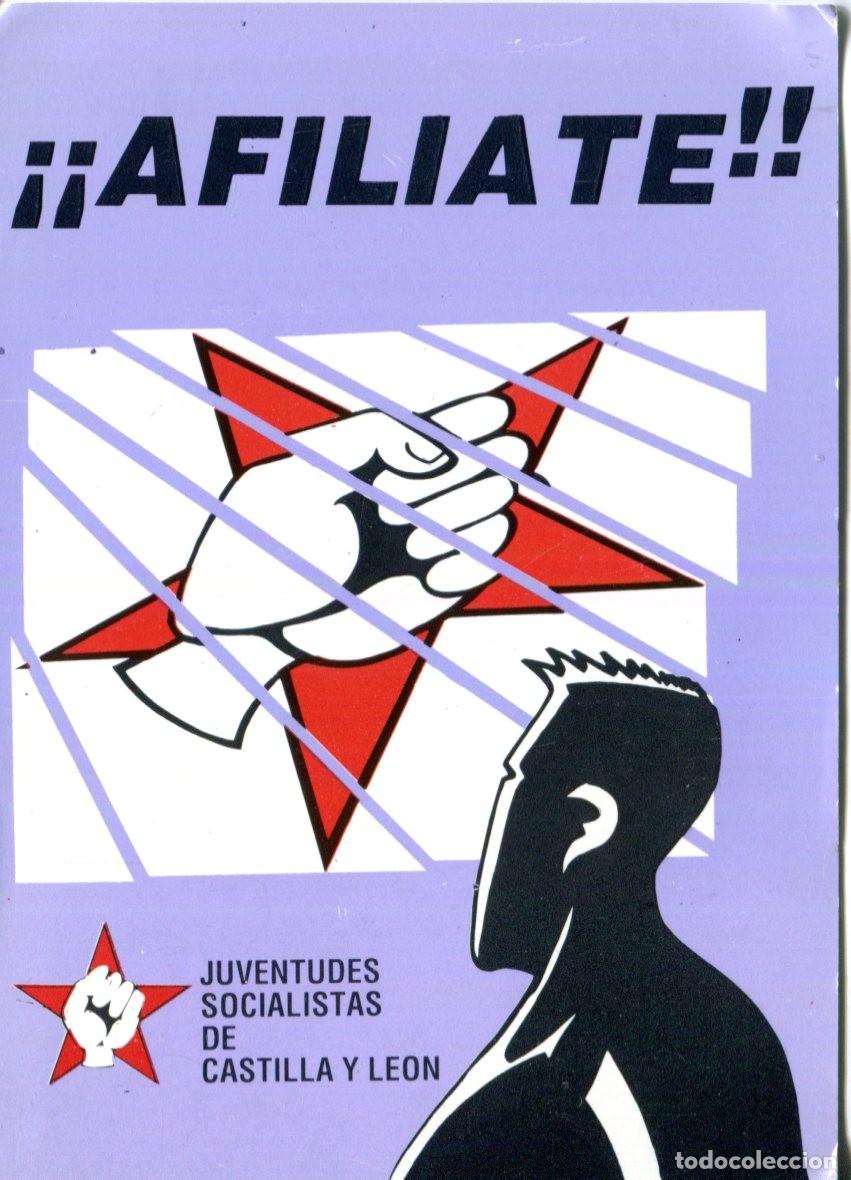Coleccionismo calendarios: Calendario publicidad 1990 - JUVENTUDES SOCIALISTAS DE CASTILLA Y LE&Oacute;N
