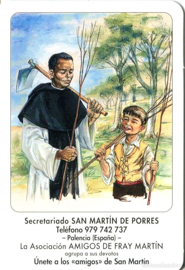 Coleccionismo calendarios: CALENDARIO BOLSILLO RELIGIOSO 2009 (SAN MARTIN DE PORRES (SECRETARIADO) / NO FOURNIER)