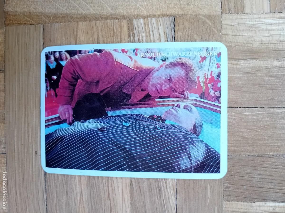 Sammeln von Kalendern: CALENDARIO PUBLICITARIO CINE ARNOLD SCHWARZENEGGER A&Ntilde;O 1995 VER FOTOS