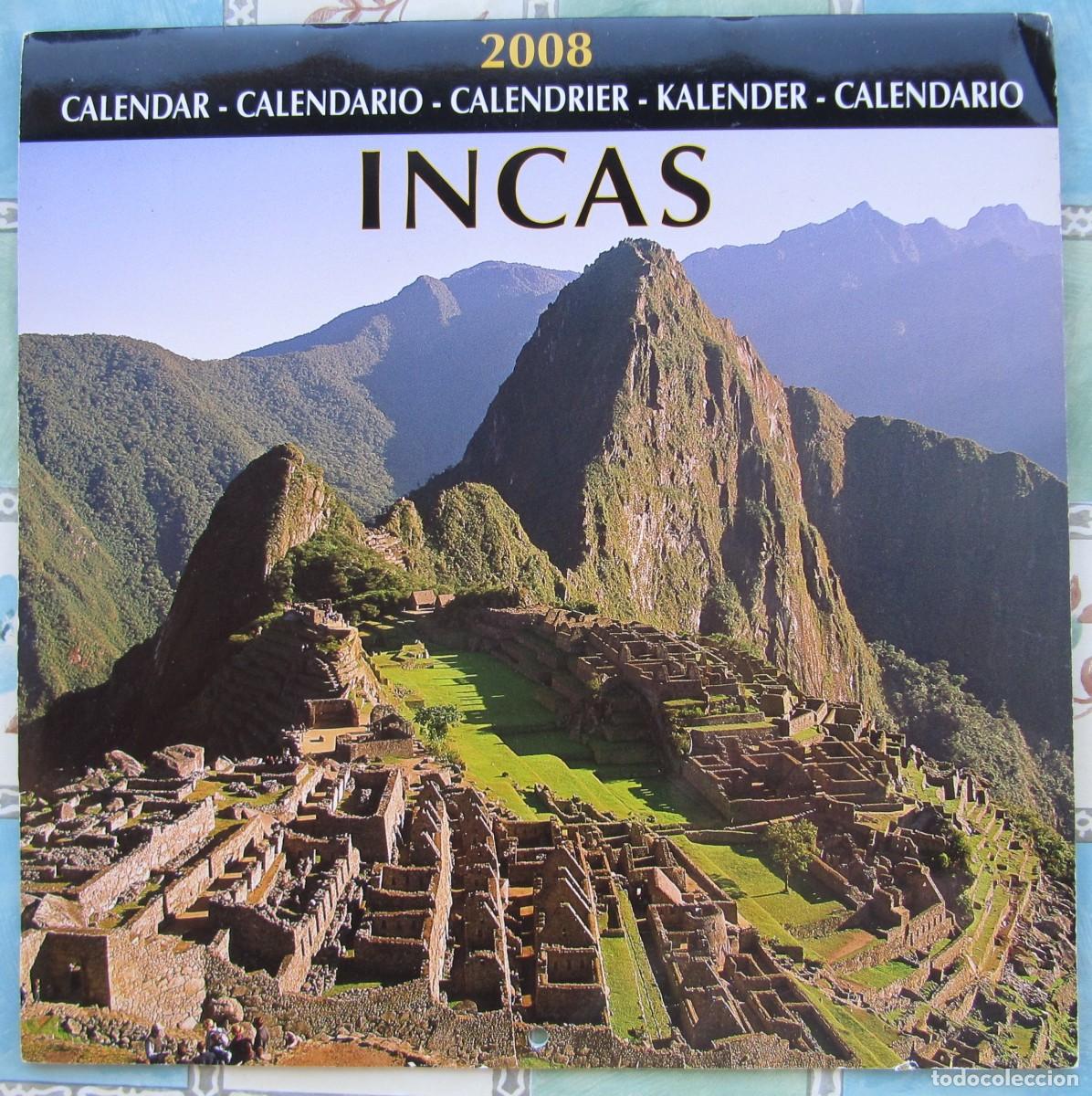 Collezionismo Calendari: CALENDARIO INCAS DE PERU - 2008