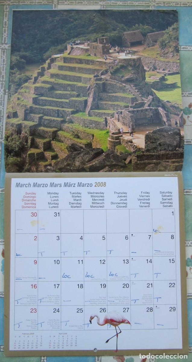 Coleccionismo calendarios: CALENDARIO INCAS DE PERU - 2008 - Foto 8