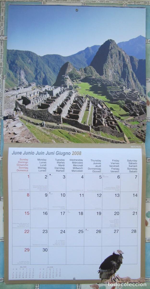 Coleccionismo calendarios: CALENDARIO INCAS DE PERU - 2008 - Foto 11