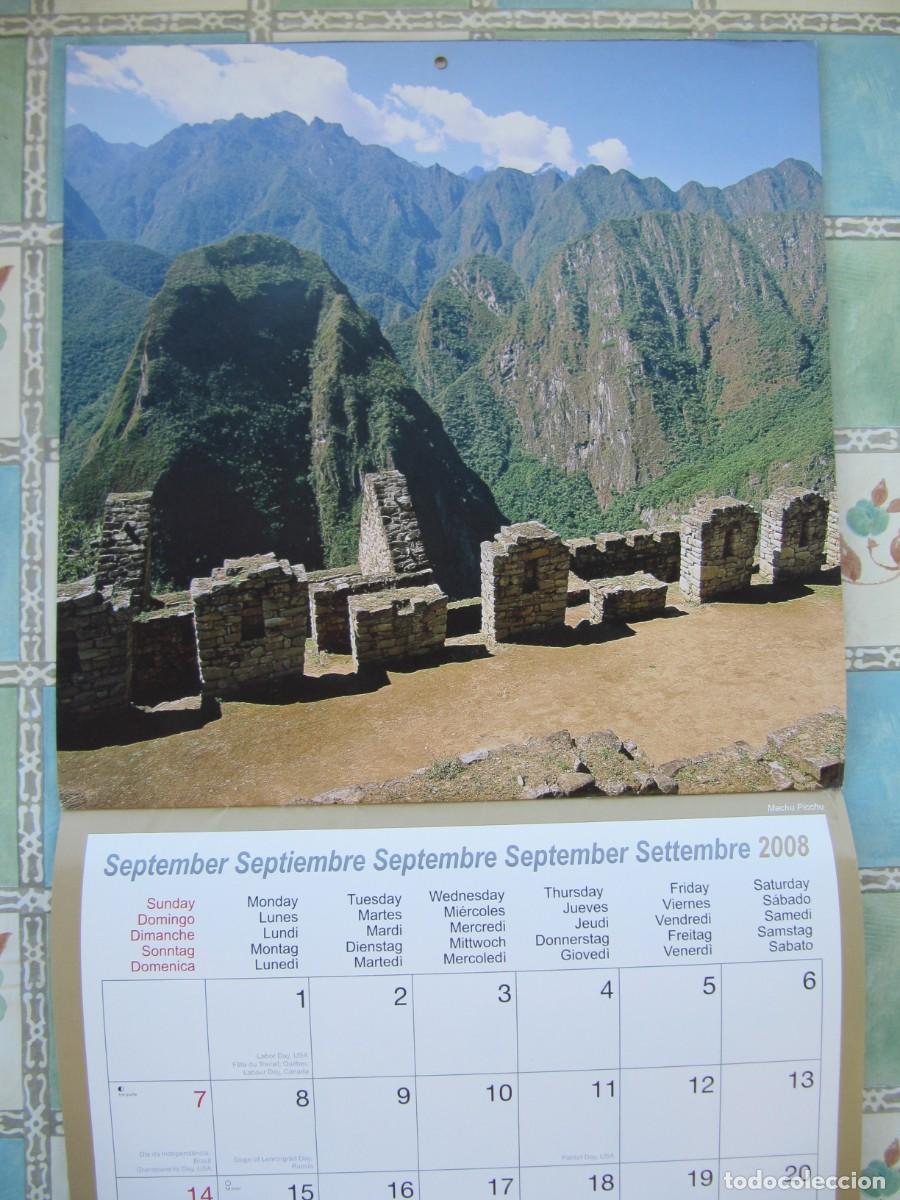 Coleccionismo calendarios: CALENDARIO INCAS DE PERU - 2008 - Foto 14