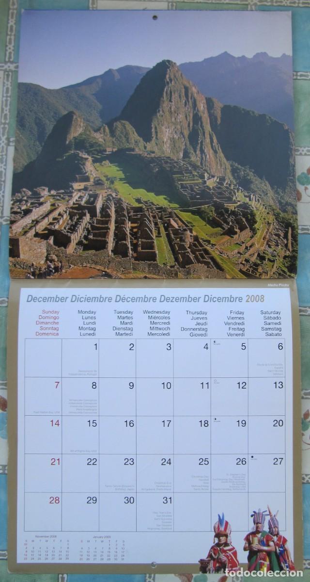 Coleccionismo calendarios: CALENDARIO INCAS DE PERU - 2008 - Foto 17