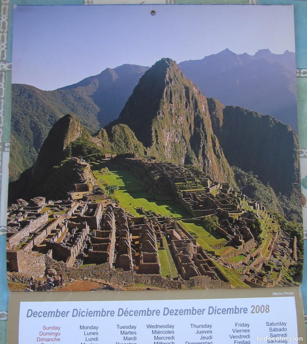 Coleccionismo calendarios: CALENDARIO INCAS DE PERU - 2008 - Foto 18