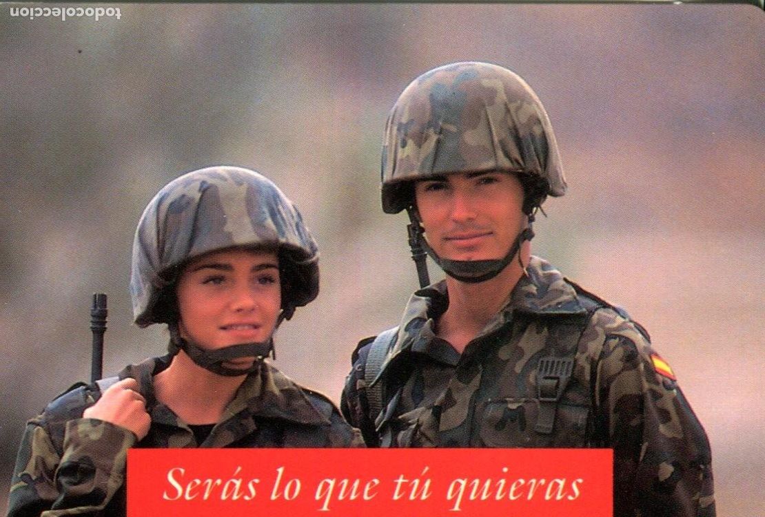 Collezionismo Calendari: Calendario bolsillo militar - FUERZAS PROFESIONALES - EJ&Eacute;RCITO ESPA&Ntilde;A - A&ntilde;o 1993