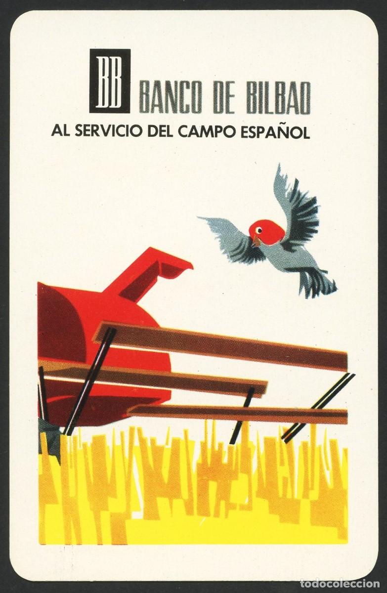 Sammeln von Kalendern: CALENDARIO DE BOLSILLO, BANCO DE BILBAO, SERVICIO DEL CAMPO, 1965, H. FOURNIER