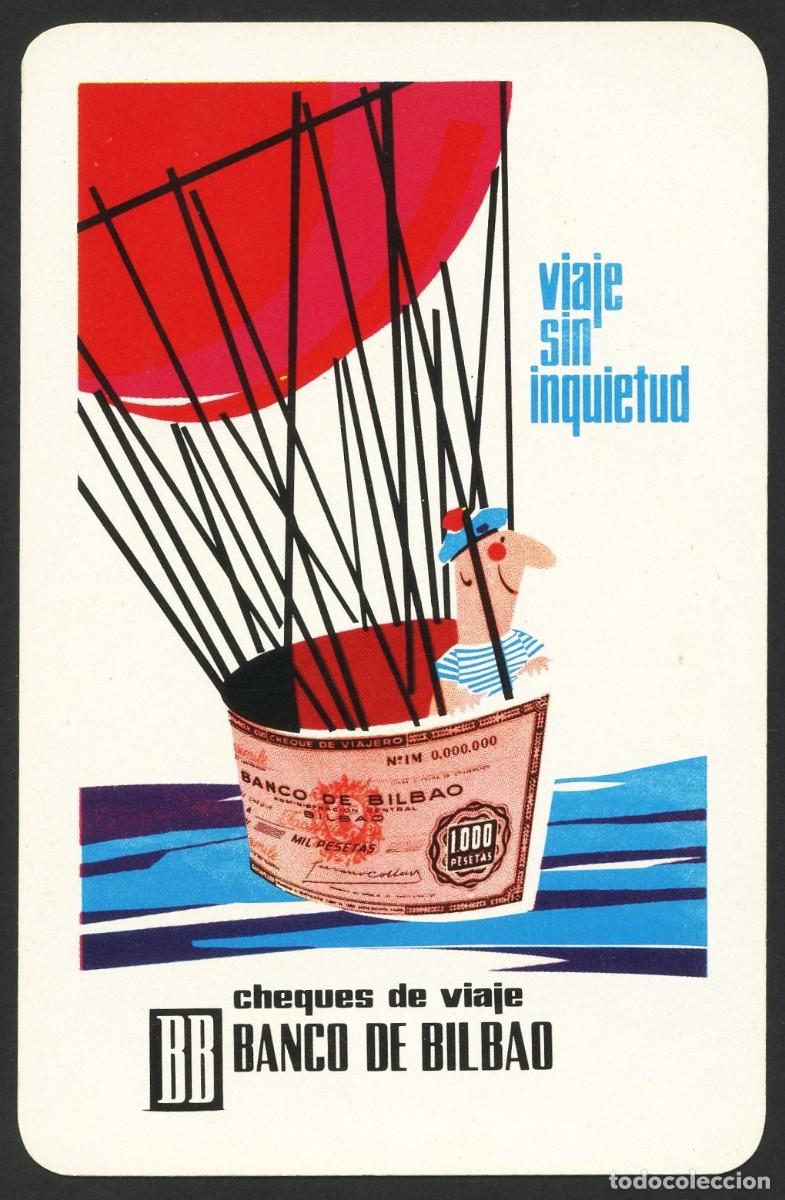 Sammeln von Kalendern: CALENDARIO DE BOLSILLO, BANCO DE BILBAO, CHEQUES DE VIAJE, 1965, H. FOURNIER