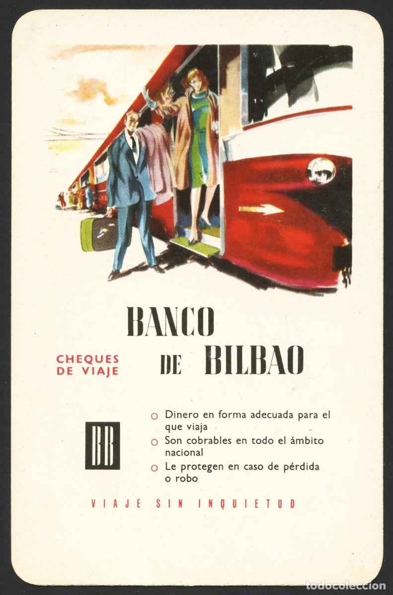 Sammeln von Kalendern: CALENDARIO DE BOLSILLO, BANCO DE BILBAO, CHEQUES DE VIAJE, 1962, H. FOURNIER