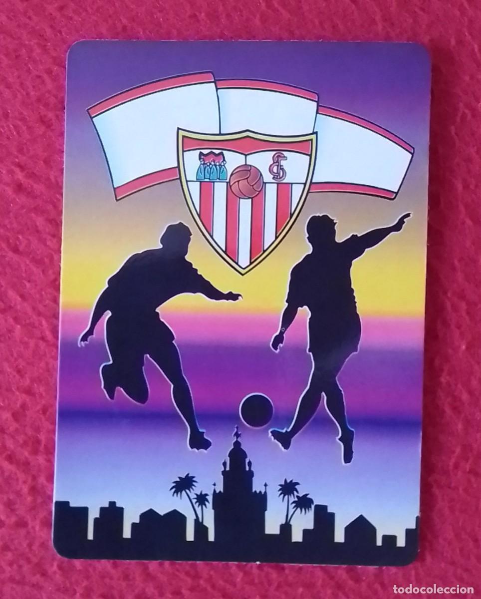 Collezionismo Calendari: ANTIGUO CALENDARIO DE BOLSILLO CALENDAR 1996 ESCUDO SEVILLA F&Uacute;TBOL CLUB PUBLICIDAD MUEBLES SAN ROM&Aacute;N