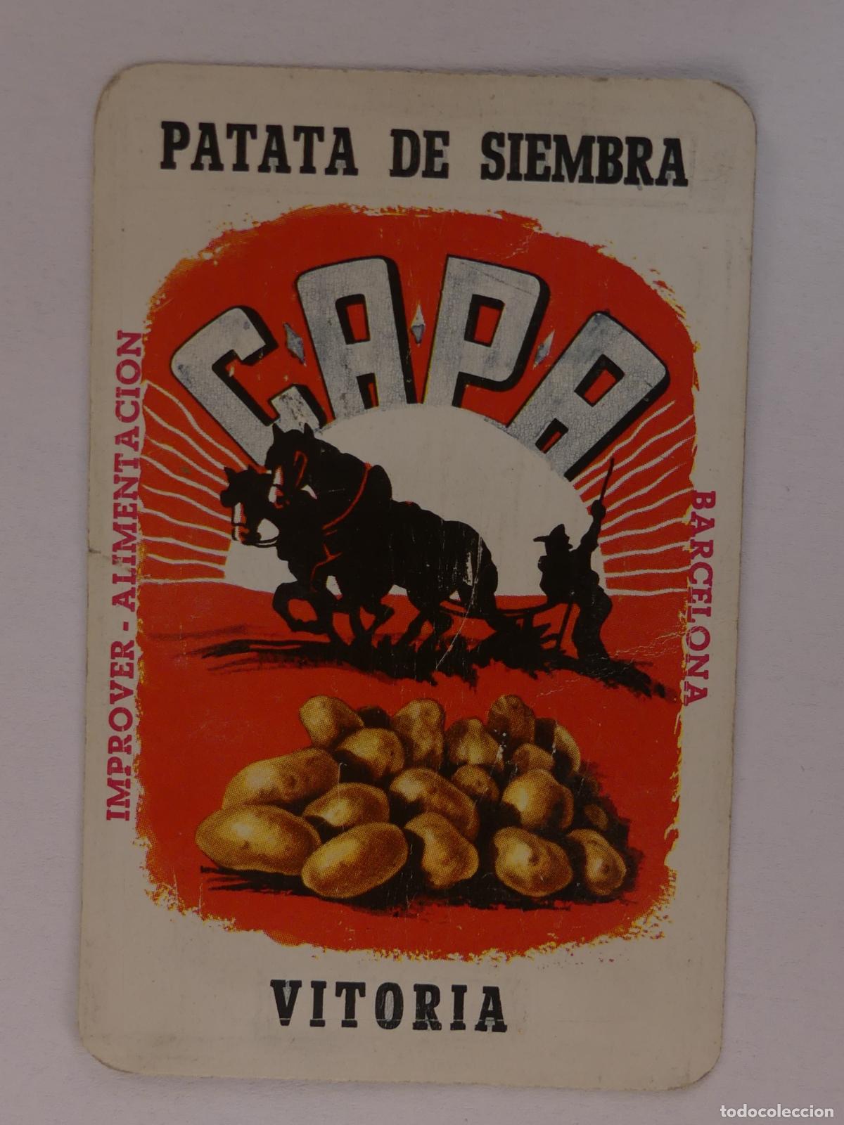 Collezionismo Calendari: CALENDARIO DE BOLSILLO A&Ntilde;O 1959 - PATATA DE SIEMBRA CAPA