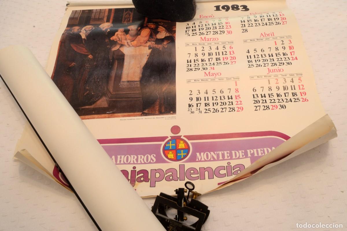 Coleccionismo calendarios: LOTE DE 2 CALENDARIOS 1983 Caja de Ahorros y Monte de Piedad de Palencia, sin uso