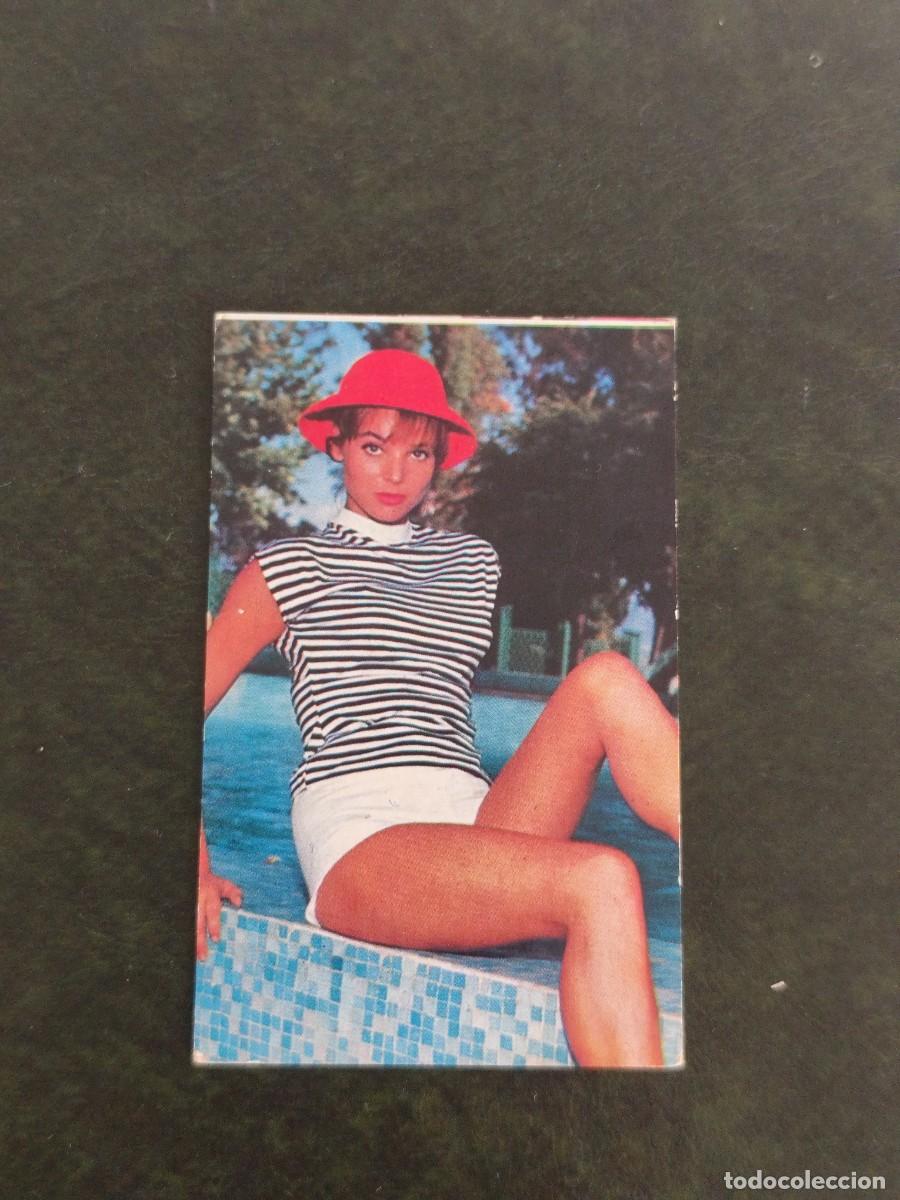 Coleccionismo calendarios: 154 Calendario de bolsillo 407 Elsa Martinelli Distribuidora del Sudoeste C&aacute;diz 1968