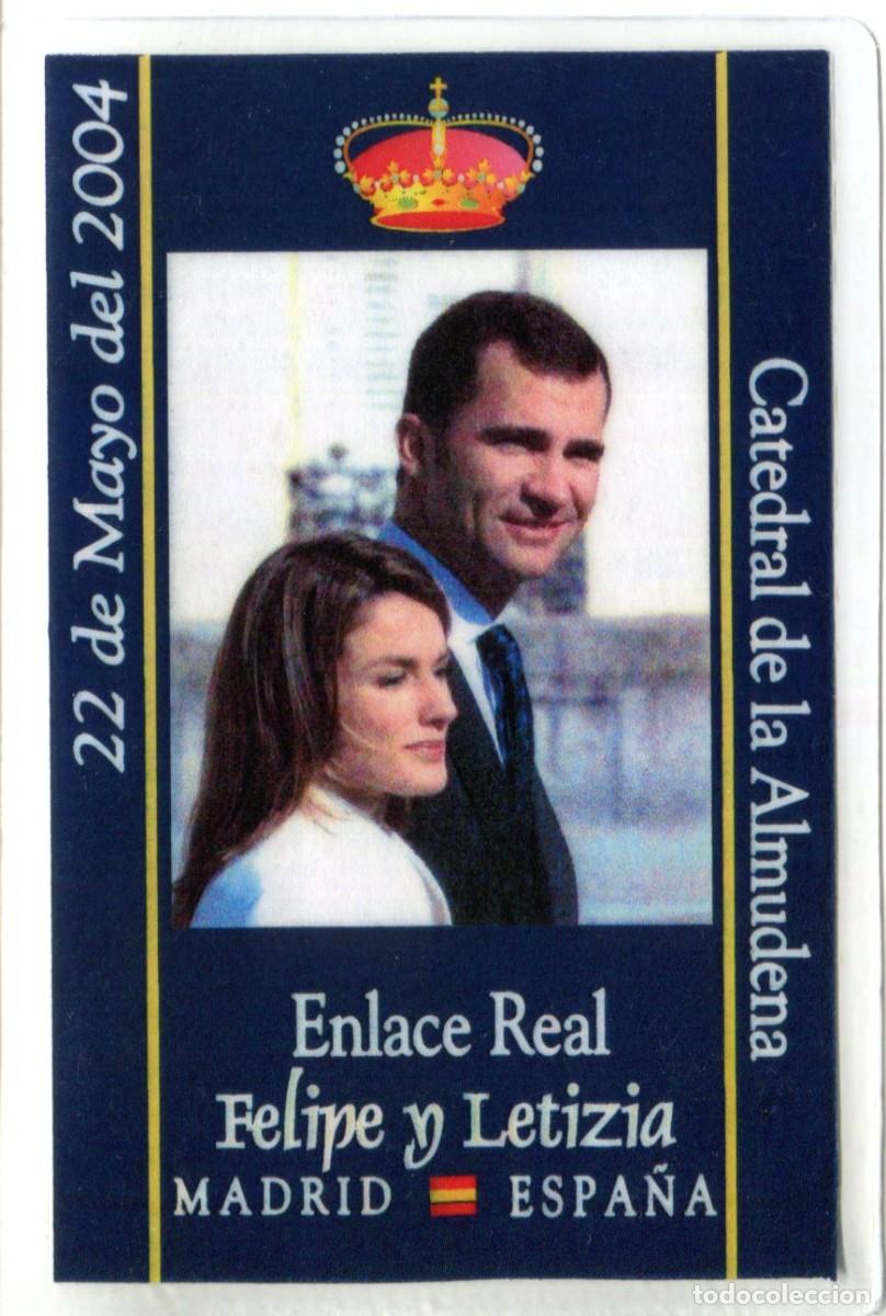 Collectionnisme Calendriers: CALENDARIO 2004 ENLACE REAL FELIPE Y LETIZIA CATEDRAL DE LA ALMUDENA